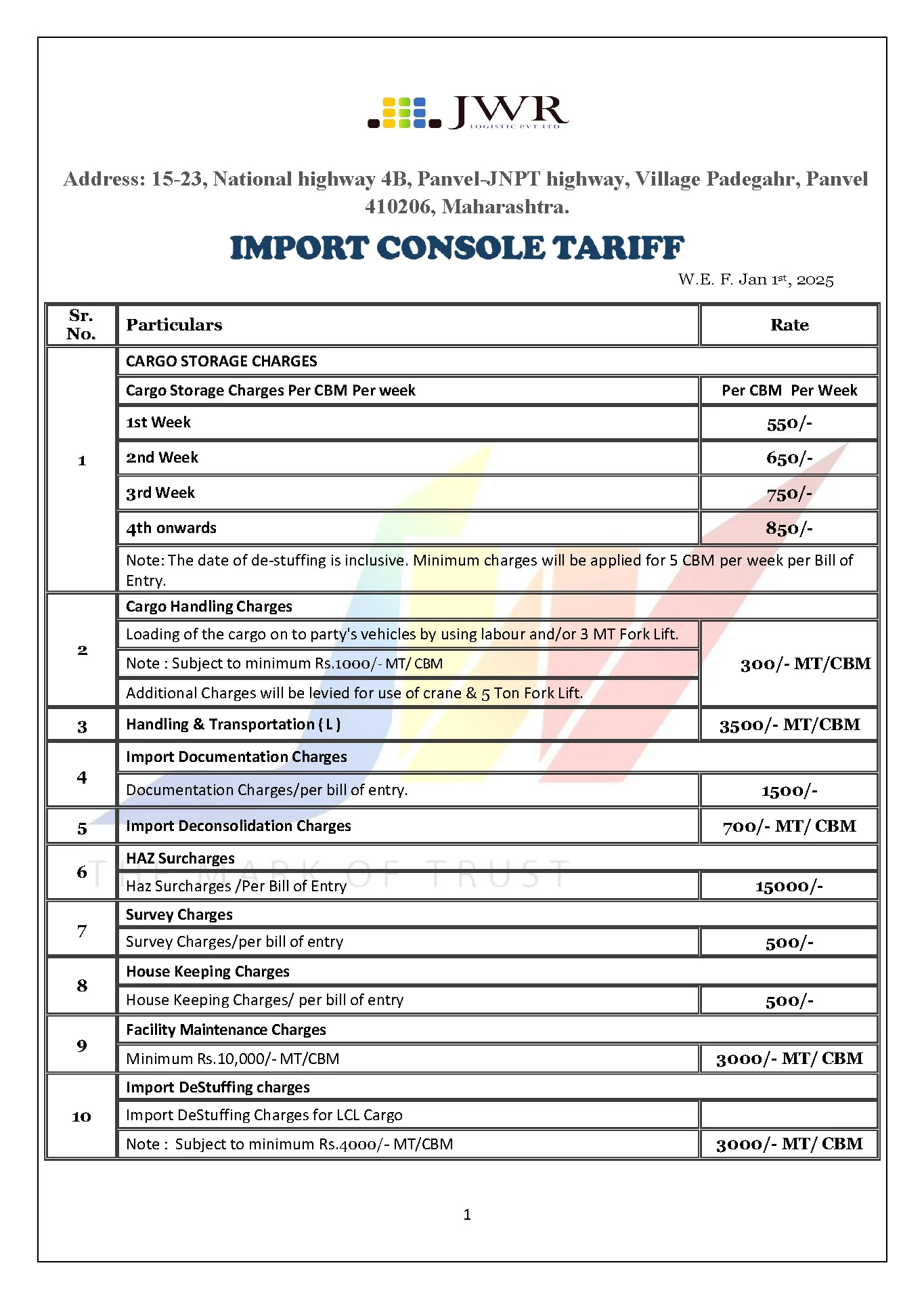 jwr_Import_Console_tariff_2025-D_Page_1